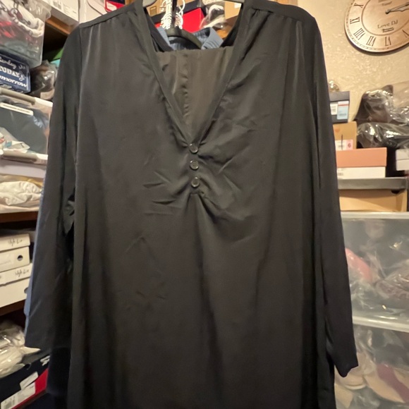 NWOT: size 2x slinky stretchy pj set with jogger style, cuffed bottoms - Picture 12 of 12